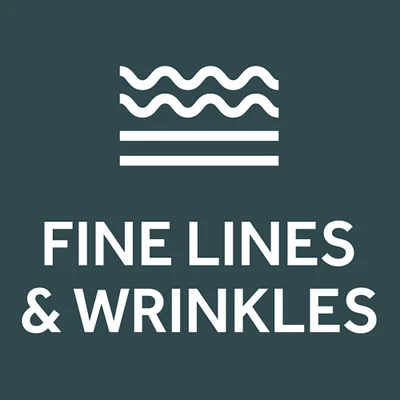 Fine lines and Wrinkles.
