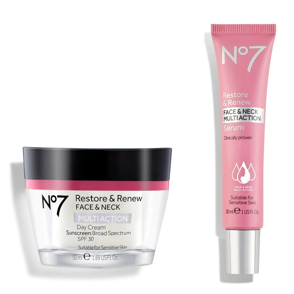 Restore & Renew Day Cream and Serum Duo ($60.98 Value) Image 1