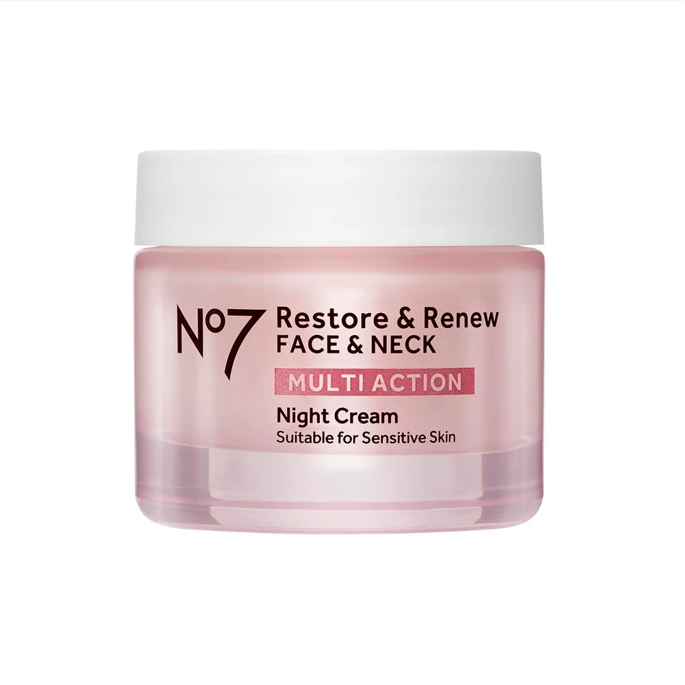 Restore & Renew Multi Action Face & Neck Night Cream Image 1