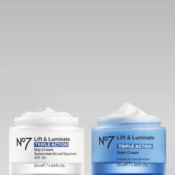 No7 Lift & Luminate Day and Night Cream Duo