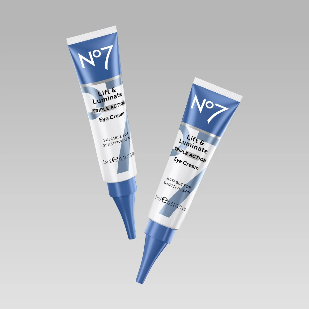 No7 Lift & Luminate Triple Action Eye Cream Image 1