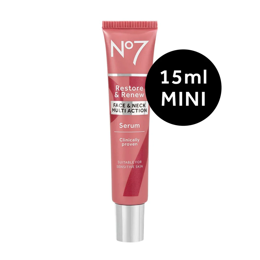 Restore & Renew Multi Action Face & Neck Serum (15ml) Image 1