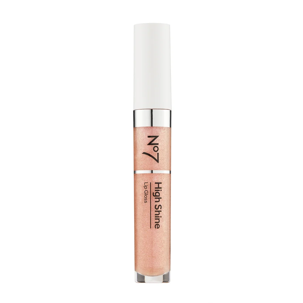 No7 High Shine Lip Gloss Sparkling Rose 8ml Image 1