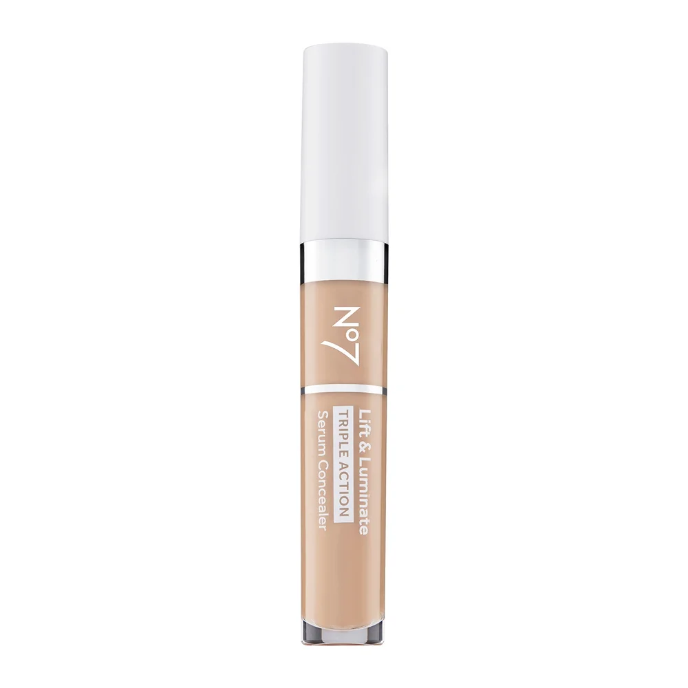 No7 Lift & Luminate TRIPLE ACTION Serum Concealer Light 8ml Image 1