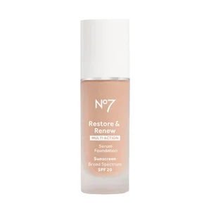 No7 Restore & Renew Multi Action Serum Foundation - Porcelain