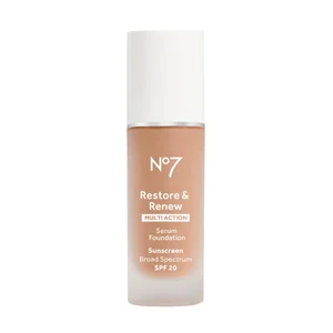 No7 Restore & Renew Multi Action Serum Foundation - Warm Beige