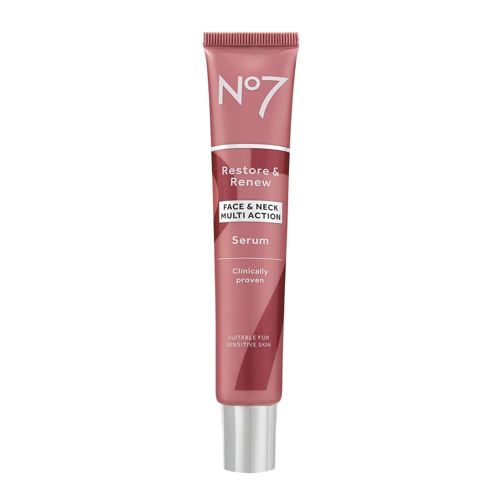 Restore & Renew Face & Neck Multi Action Serum (50ml) Image 1