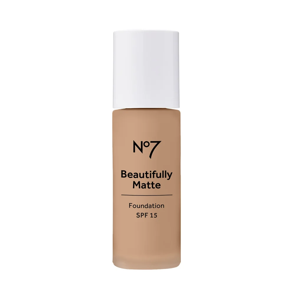 No7 Beautifully Matte Foundation Latte 420N Image 1
