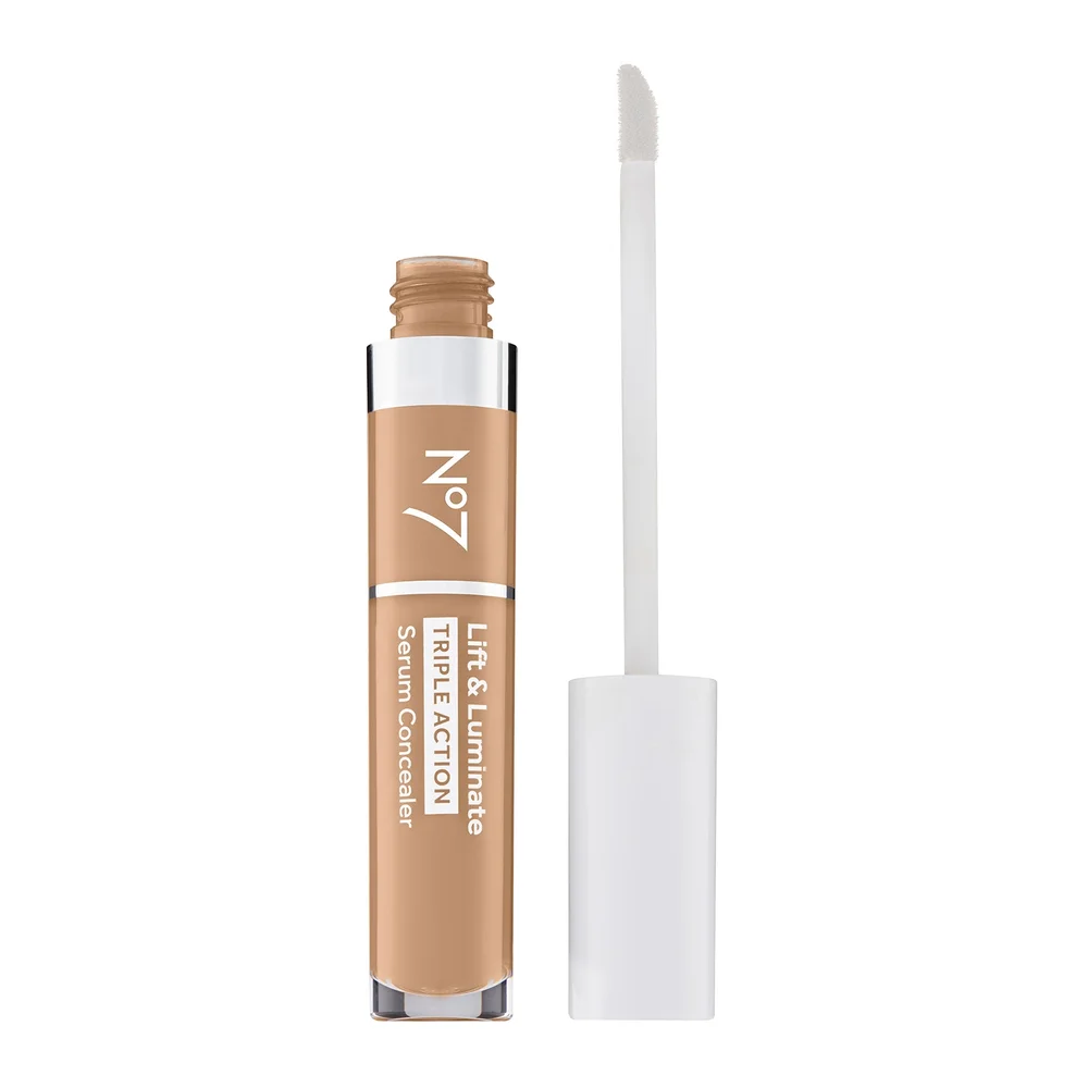 No7 Lift & Luminate Triple Action Serum Concealer 0.27 fl oz - Medium Image 1