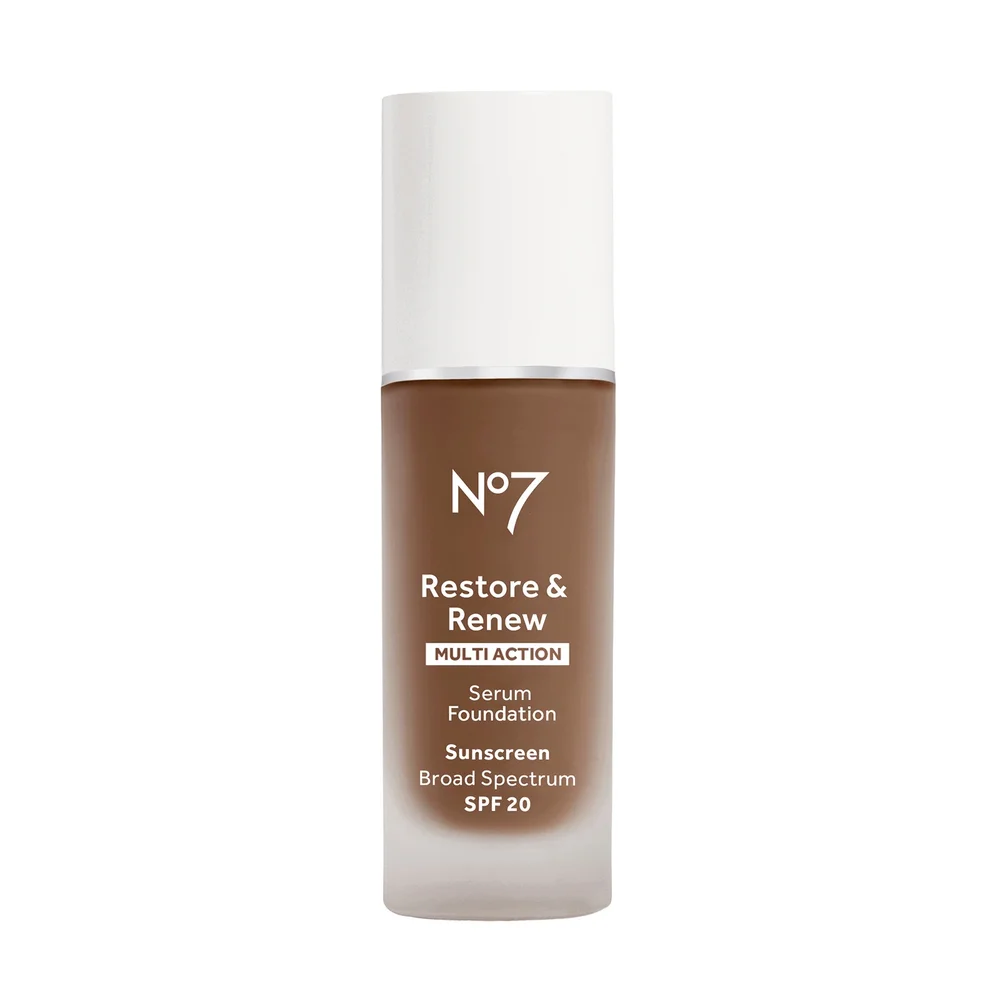 No7 Restore & Renew Multi Action Serum Foundation - Umber Image 1