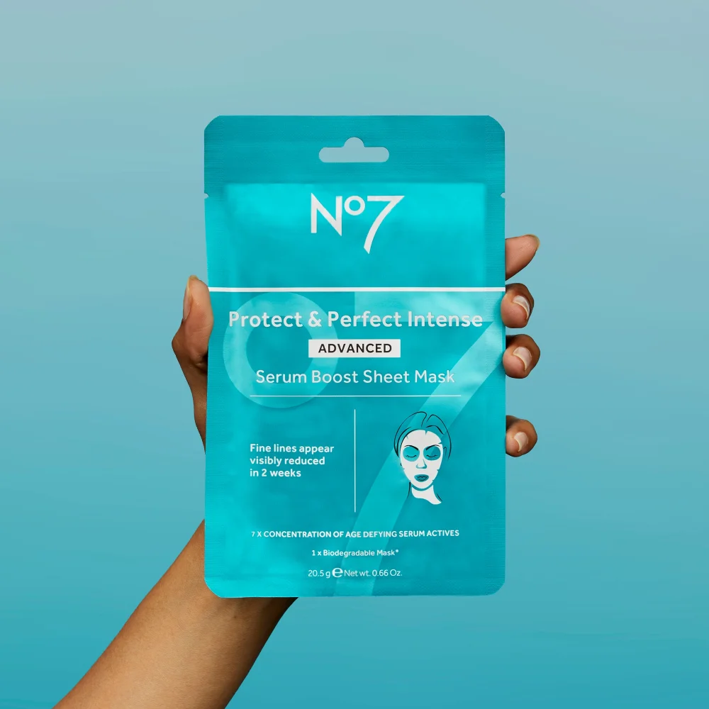 No7 Protect & Perfect Intense Advanced Serum Boost Sheet Masks Singles Reversal Complete Routine+ Image 1