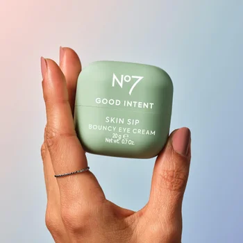 No7 GOOD INTENT Skin Sip Bouncy Eye Cream 0.7 oz