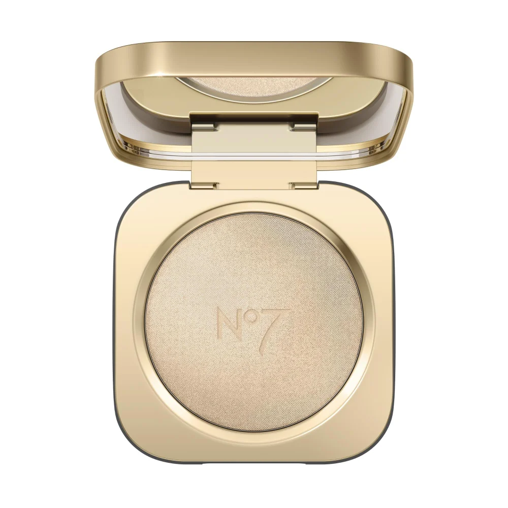 No7 Pro Artist Radiant Glow Powder Highlighter 5g - Gold Silk Image 1