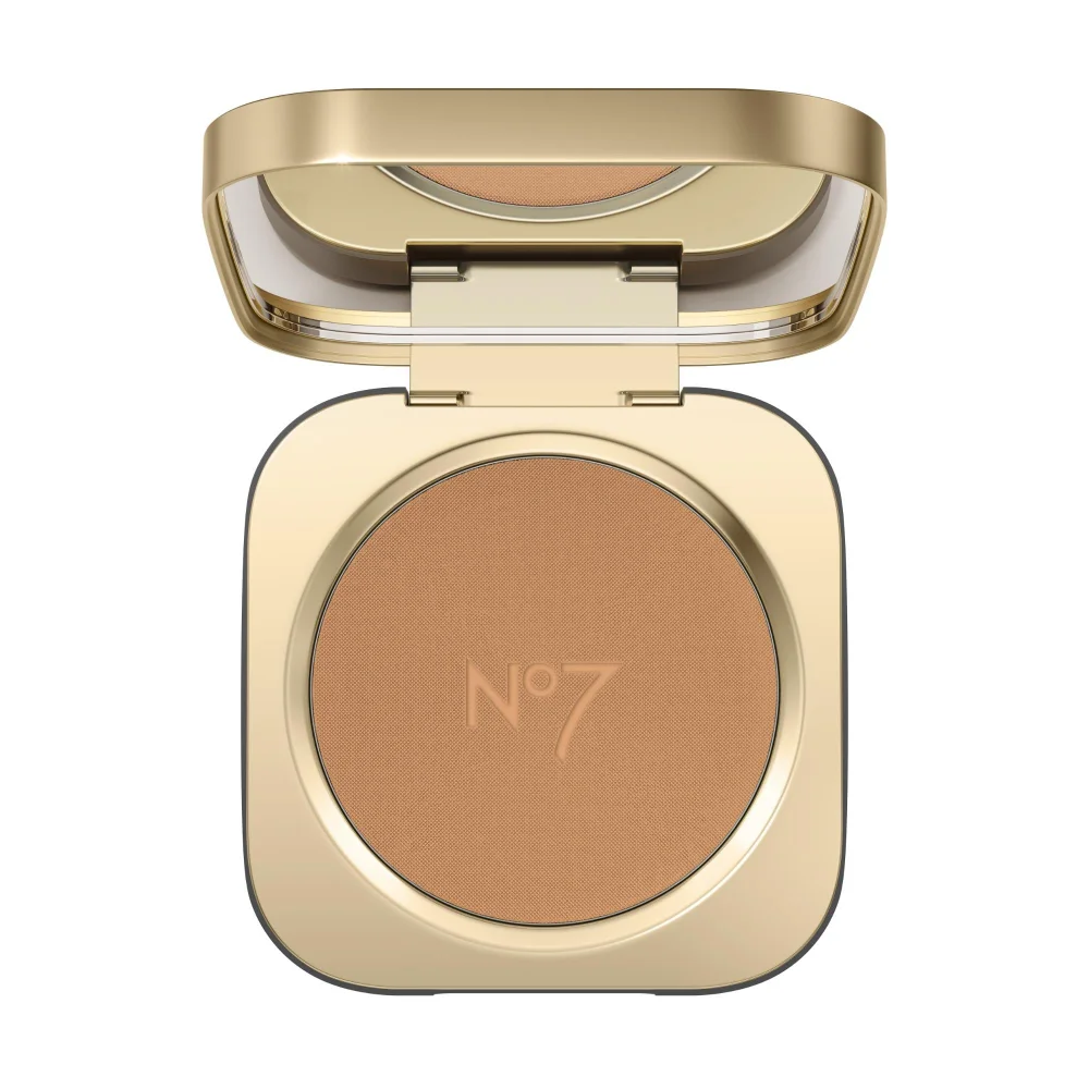 No7 Pro Artist Set The Scene Pressed Powder 9g - Deep Image 1