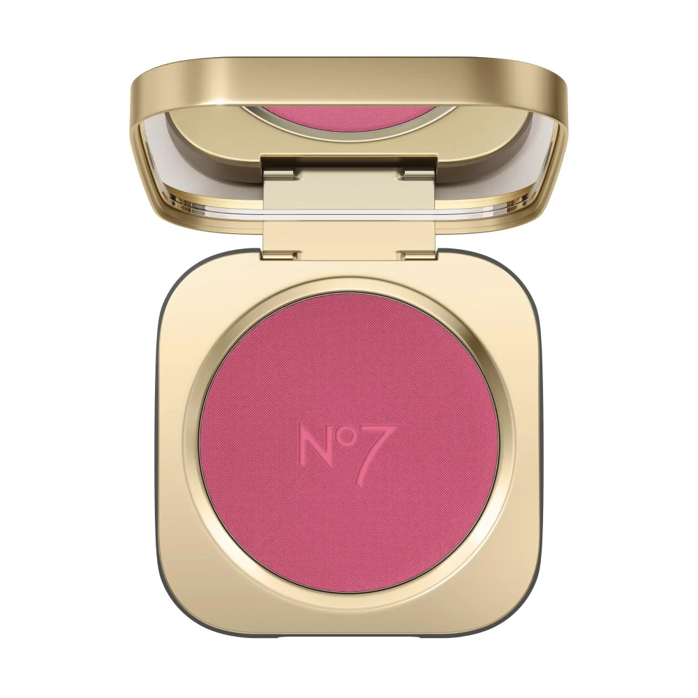 No7 Pro Artist Luxe Powder Blush 5g - Pink Blush Image 1