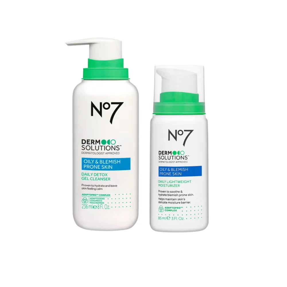 Derm Solutions Oily and Blemish Prone Skin Duo Image 1