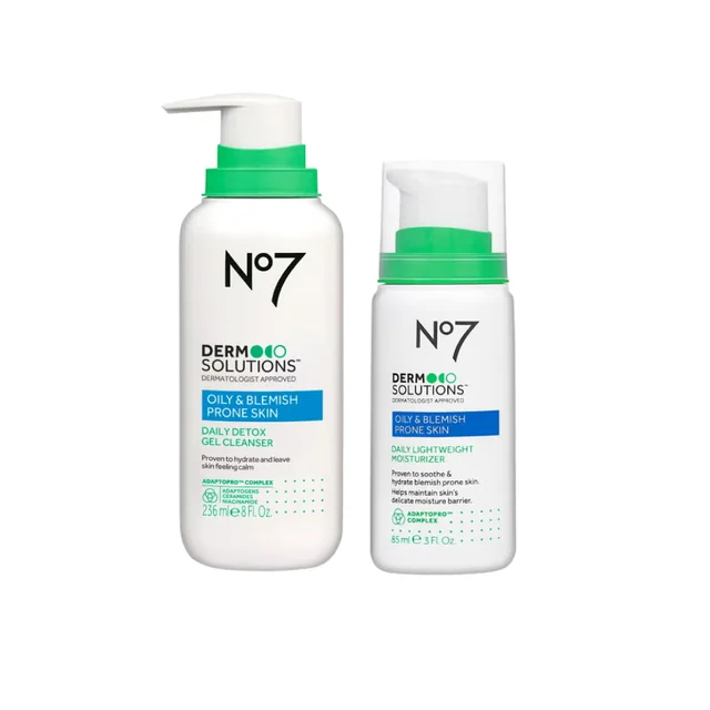 Derm Solutions Oily and Blemish Prone Skin Duo