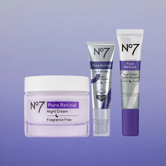 No7 Pure Retinol Night Collection
