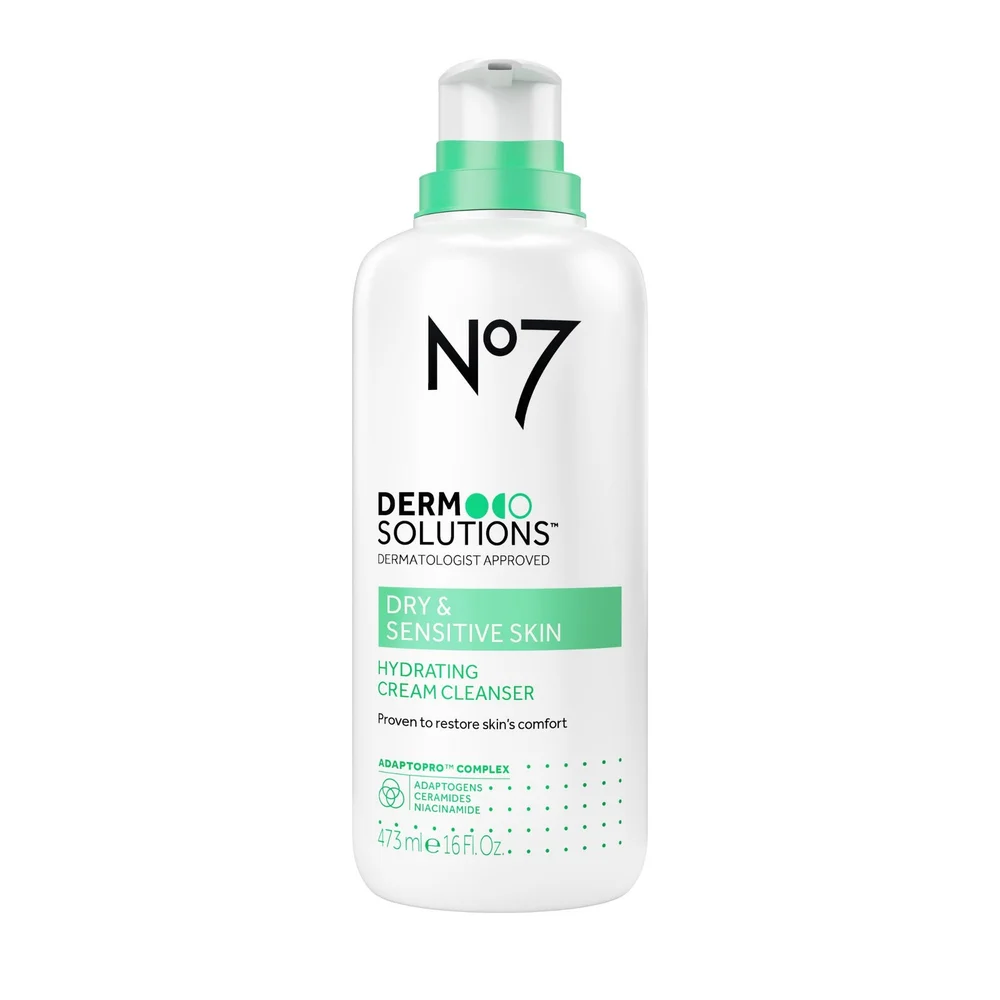 Derm Solutions Hydrating Cream Cleanser, 16 Fl Oz Image 1