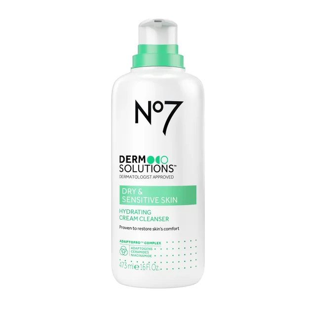 Derm Solutions Hydrating Cream Cleanser, 16 Fl Oz