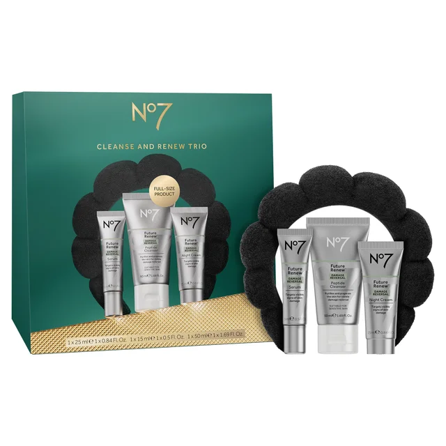 No7 Cleanse and Renew Trio