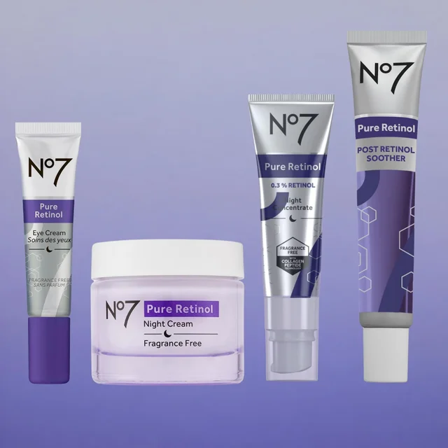 No7 Pure Retinol Complete Skincare Set
