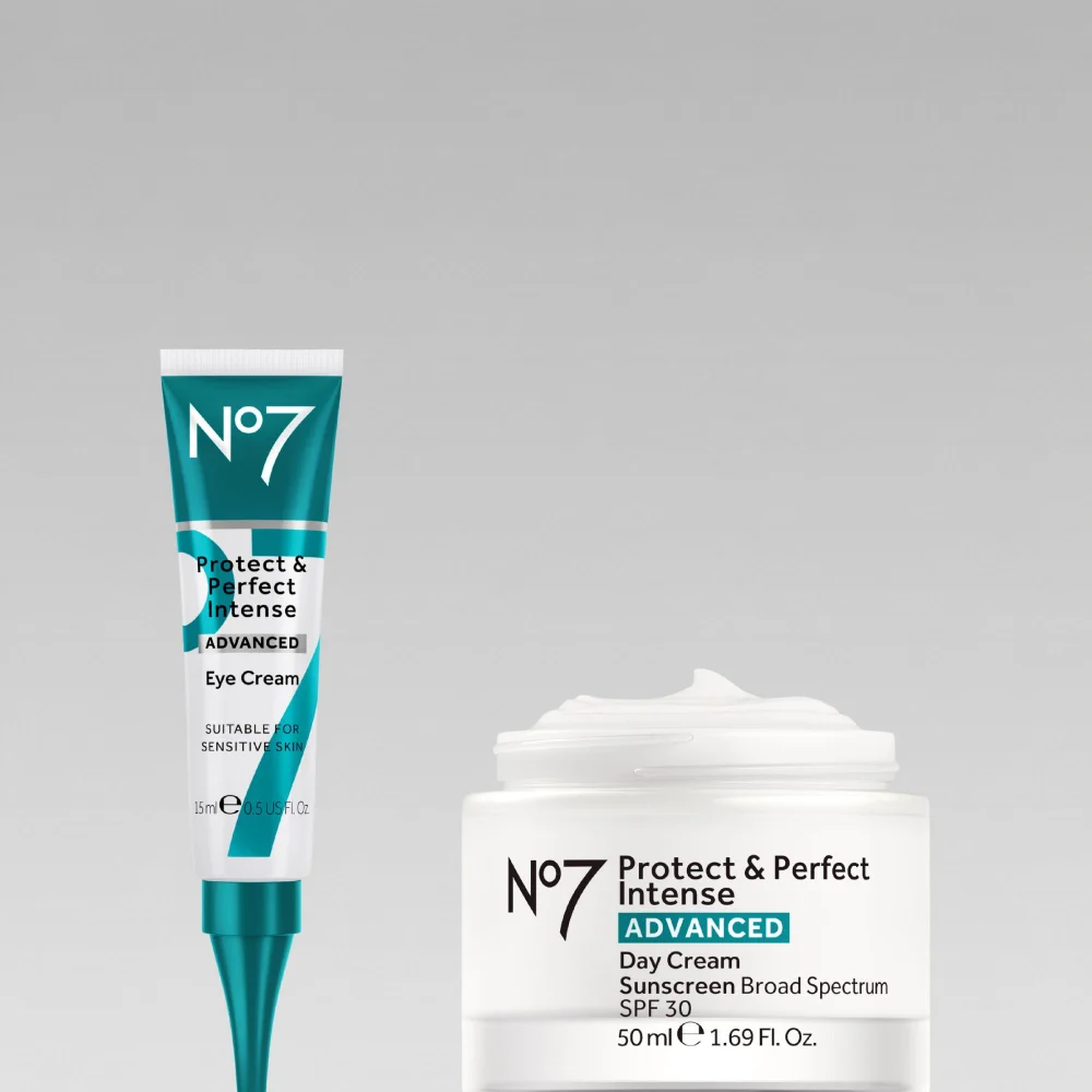 No7 Protect & Perfect Day Cream & Eye Cream Set Image 1
