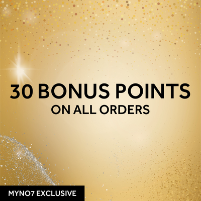 100 bonus points on all orders