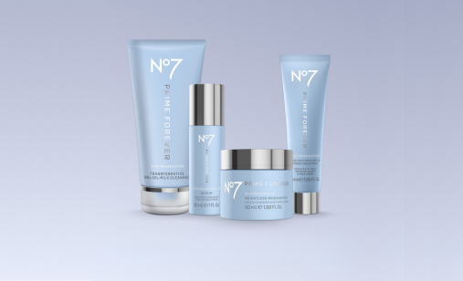 Prime Forever. Dramatically reduces skin ageing activity^.