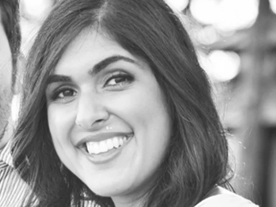 Neha smiling, a senior manager of supply chain