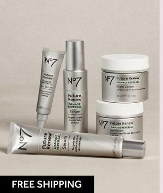 Get free shipping on No7 when you spend $45