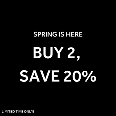 BUY 2 SAVE 20% OFF