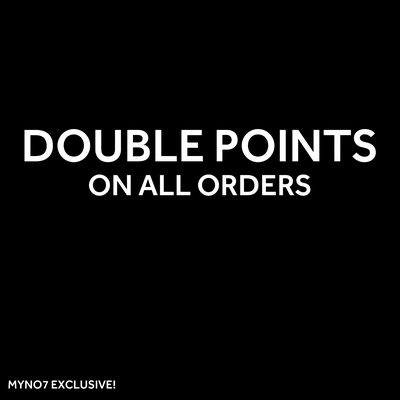 Double points on all orders - exclusively for loyalty members.