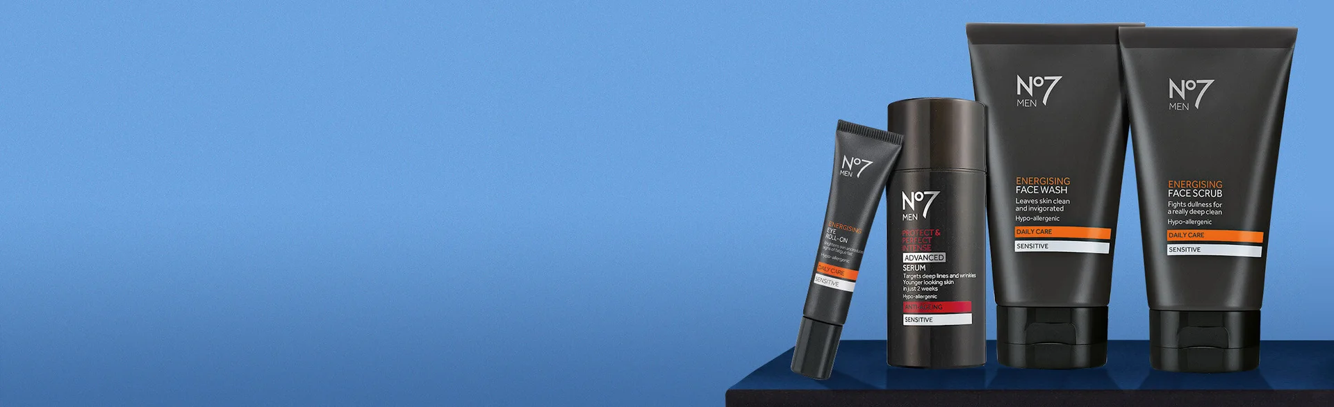 Explore No7's mens range